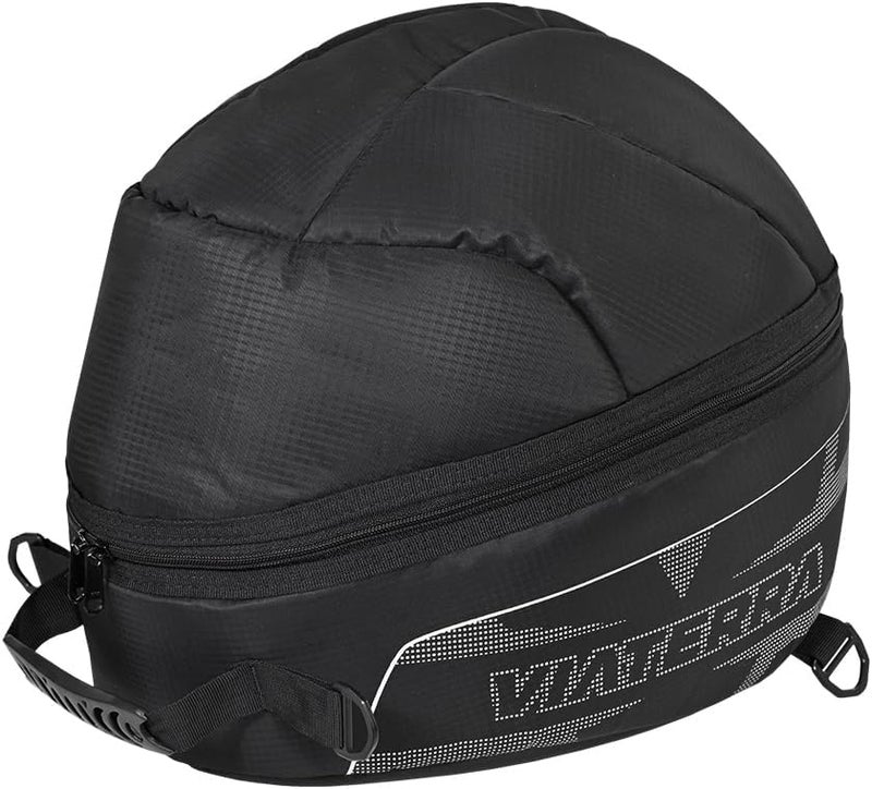 ViaTerra Motorcycle Riding Helmet Bag I Avoid Scratches & Dirt on Helmet Visor I for Safe Carry & Storage of Motorcycle Accessories I Soft Fleece Lined with Foam Padding - Image 1